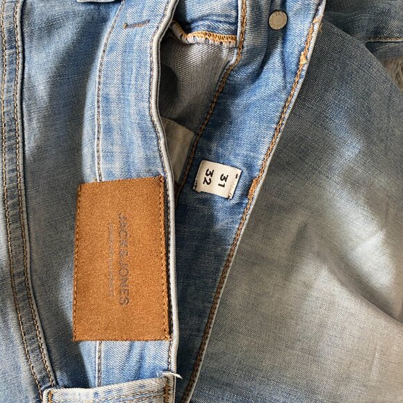 Jack and Jones Jeans - Light Blue Faded - Slim - Picture 4 of 5